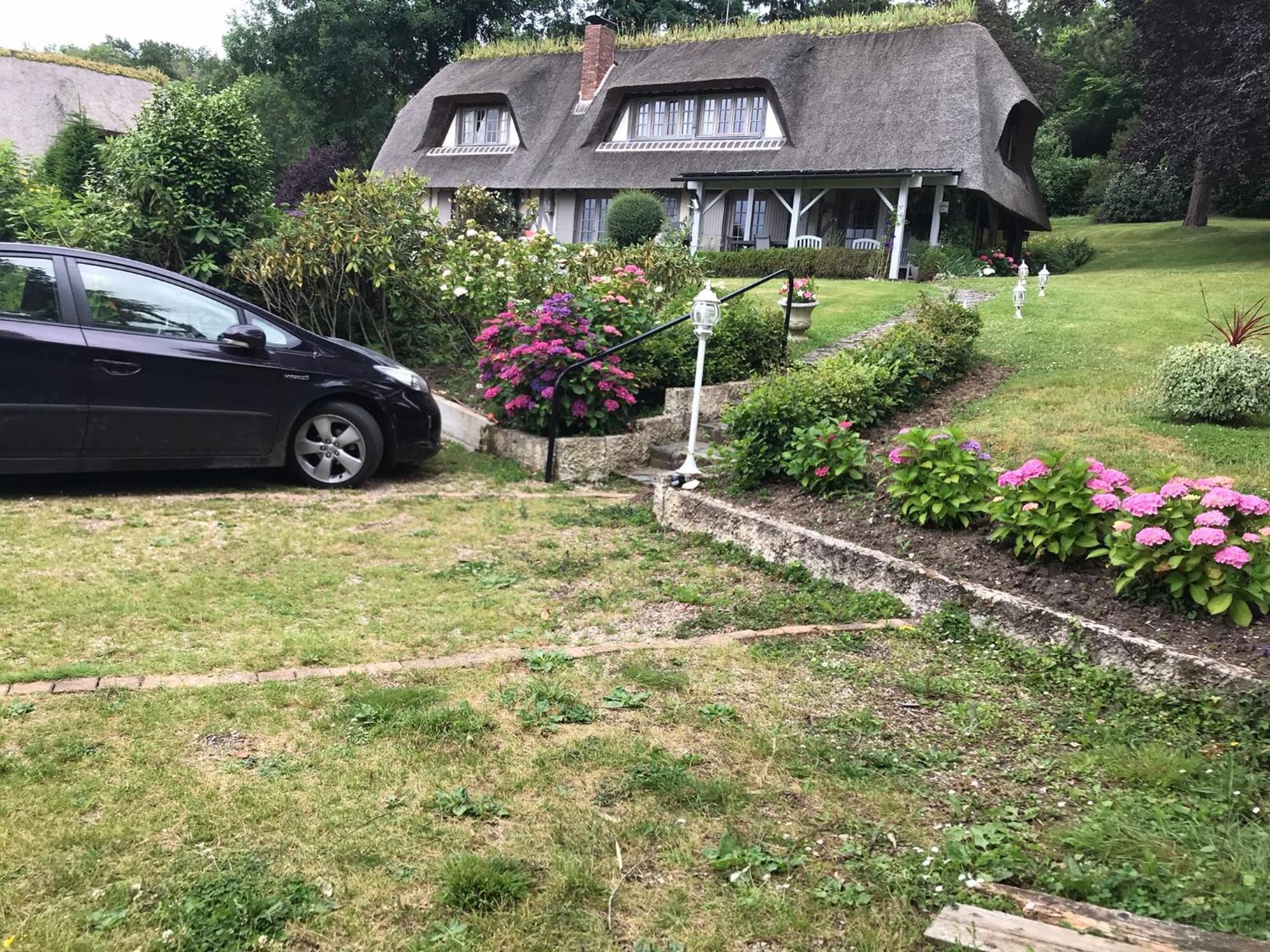 مبيت وإفطار Le Breuil-en-Auge Les Chaumieres Du Pays D'Auge المظهر الخارجي الصورة
